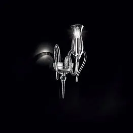 Apliques de cristal a una luz