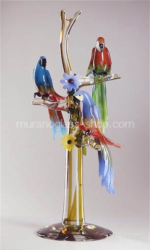 Loros en el árbol, Tres loros en el árbol