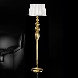De oro de cristal de pedestal