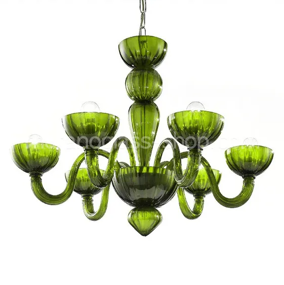 Araña Nielsen, Candelabro de color verde