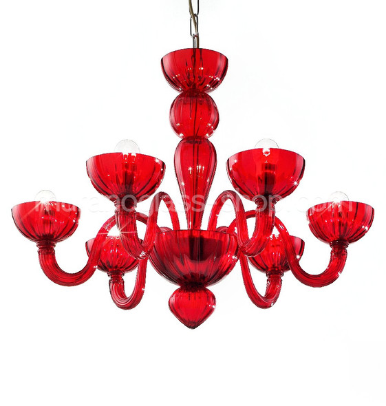 Lámparas serie 8067, Araña roja