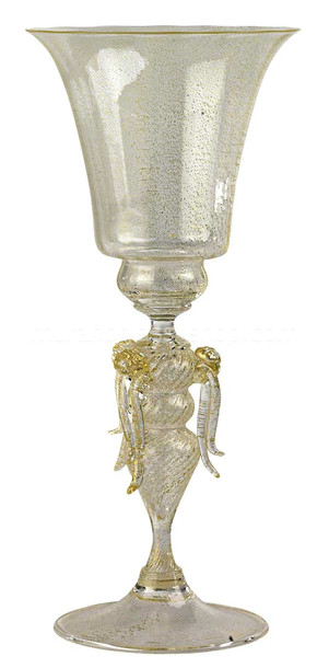 Cristal de Murano 5482, Vidrio de la decoración de cristal de Murano oro