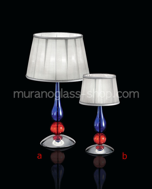 Lámparas de mesa serie de Murano Moderno 2533, Múltiples lámpara de mesa de color