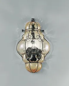 Aplique en acabados de acero rugoso de color ámbar sumergido