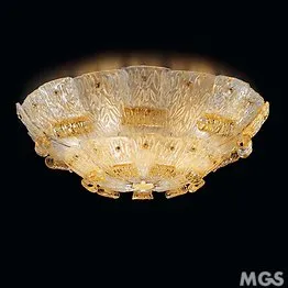 ámbar de cristal de techo