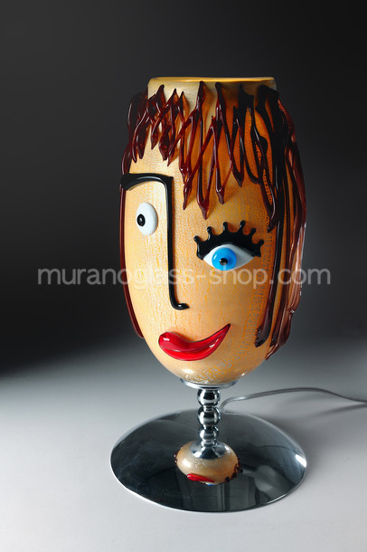 lámpara de mesa de estilo Picasso, lámpara de mesa de estilo Picasso