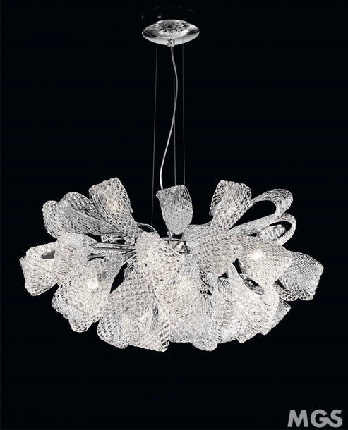 Diseño de la suspensión de la lámpara, serie 500, Lámpara de suspensión en cristal