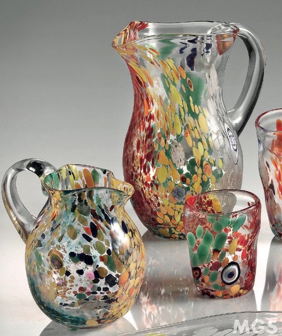 Jarra imperfecta, Jarra con Murrine