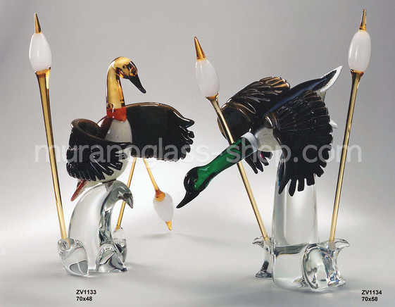 Pato en juncos, Pato en cañas de alta