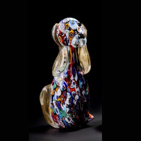 Sabueso, Sabueso con murrine y oro de 24k