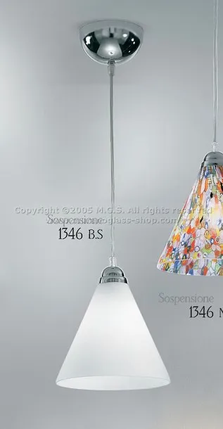 Suspensión de 1346, Suspensión de satén blanco de leche