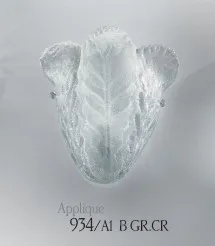 Lámparas de pared con la arena de cristal