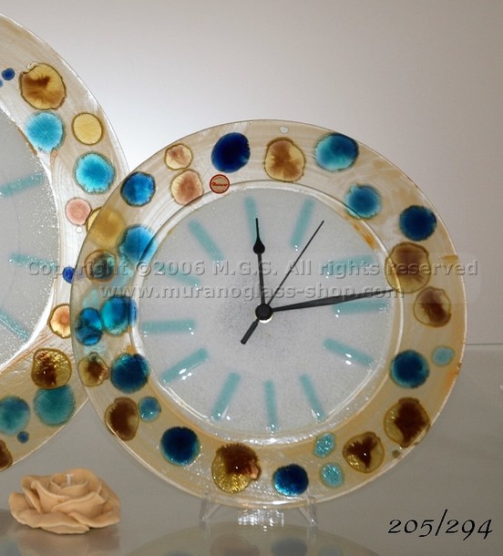 Multicolor reloj, Vidrio de reloj de varios colores
