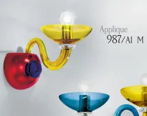 Applique una luz multicolor