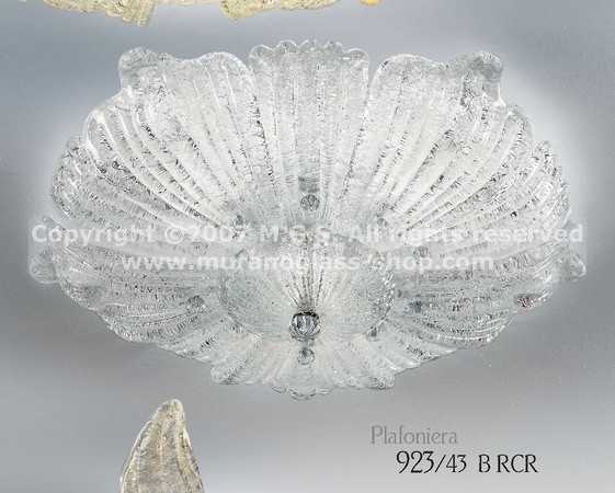 Techo serie 923, Plafón con el rocío de cristal