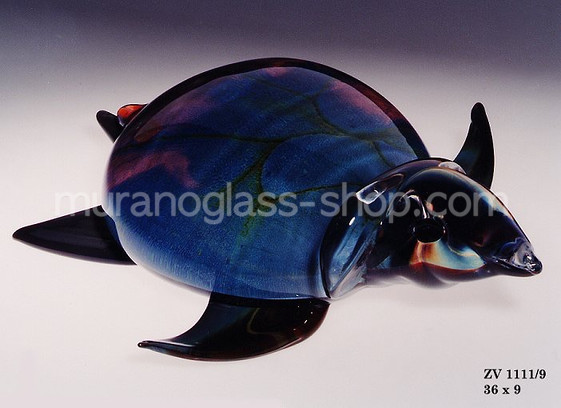 tortugas, Tortuga en la calcedonia azul